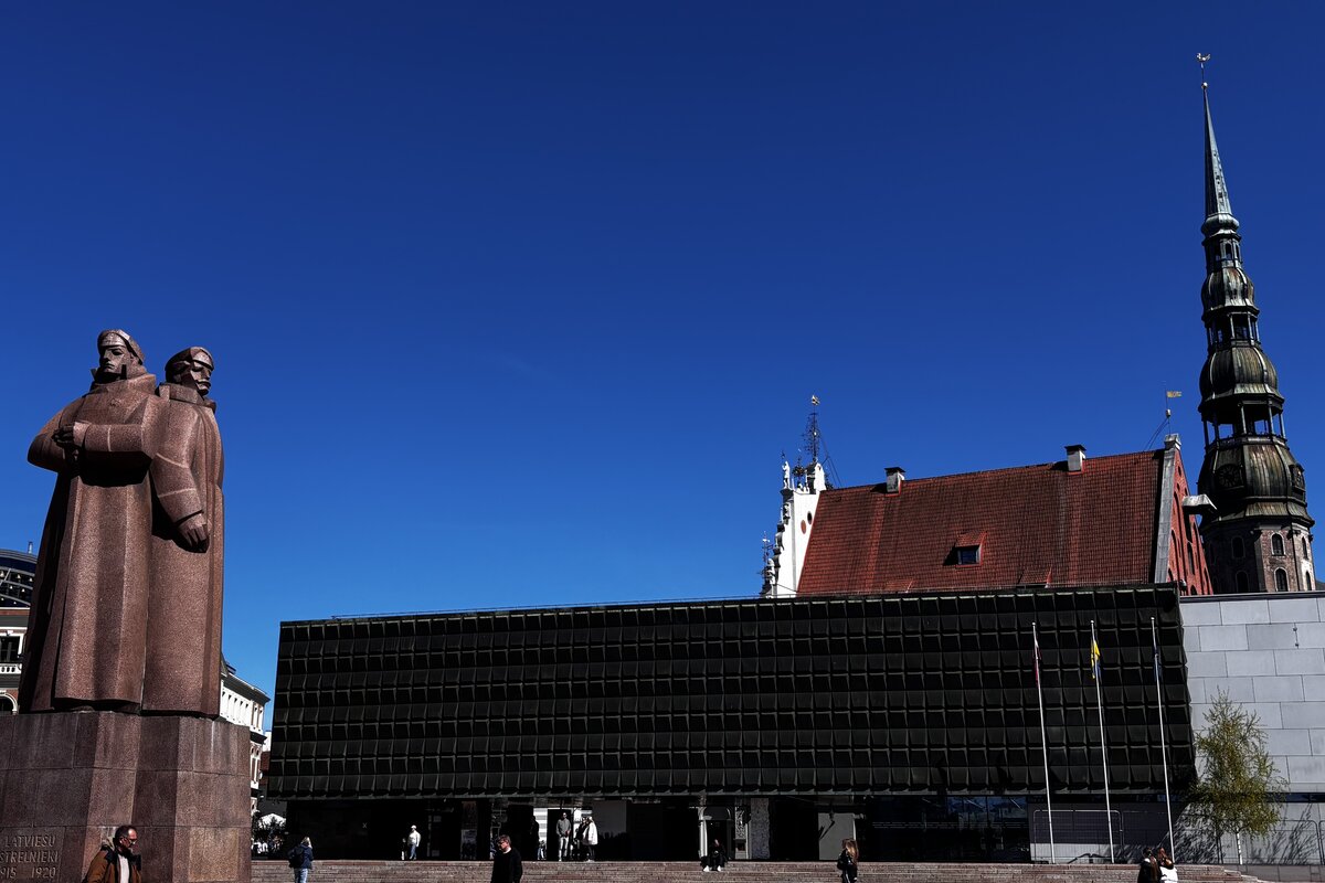 Pomnik Strzelców Łotewskich i Muzeum Okupacji Łotwy, Ryga.